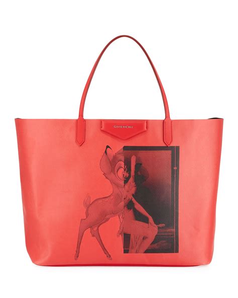 pochette givenchy bambi prix|Bambi printed large Antigona Shopping bag .